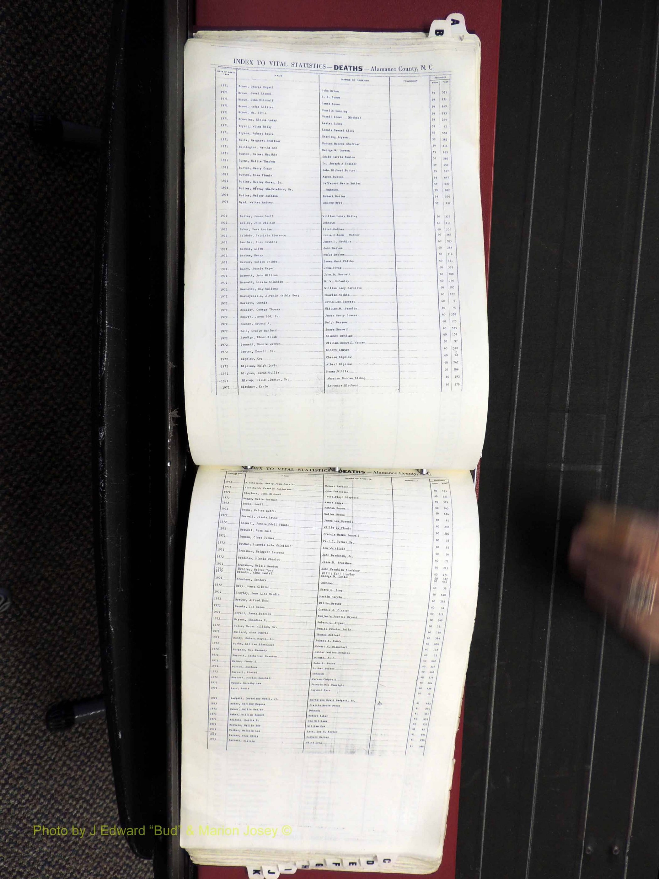 Alamance Co, NC, Deaths, A-K, 1913-1983 (155).JPG