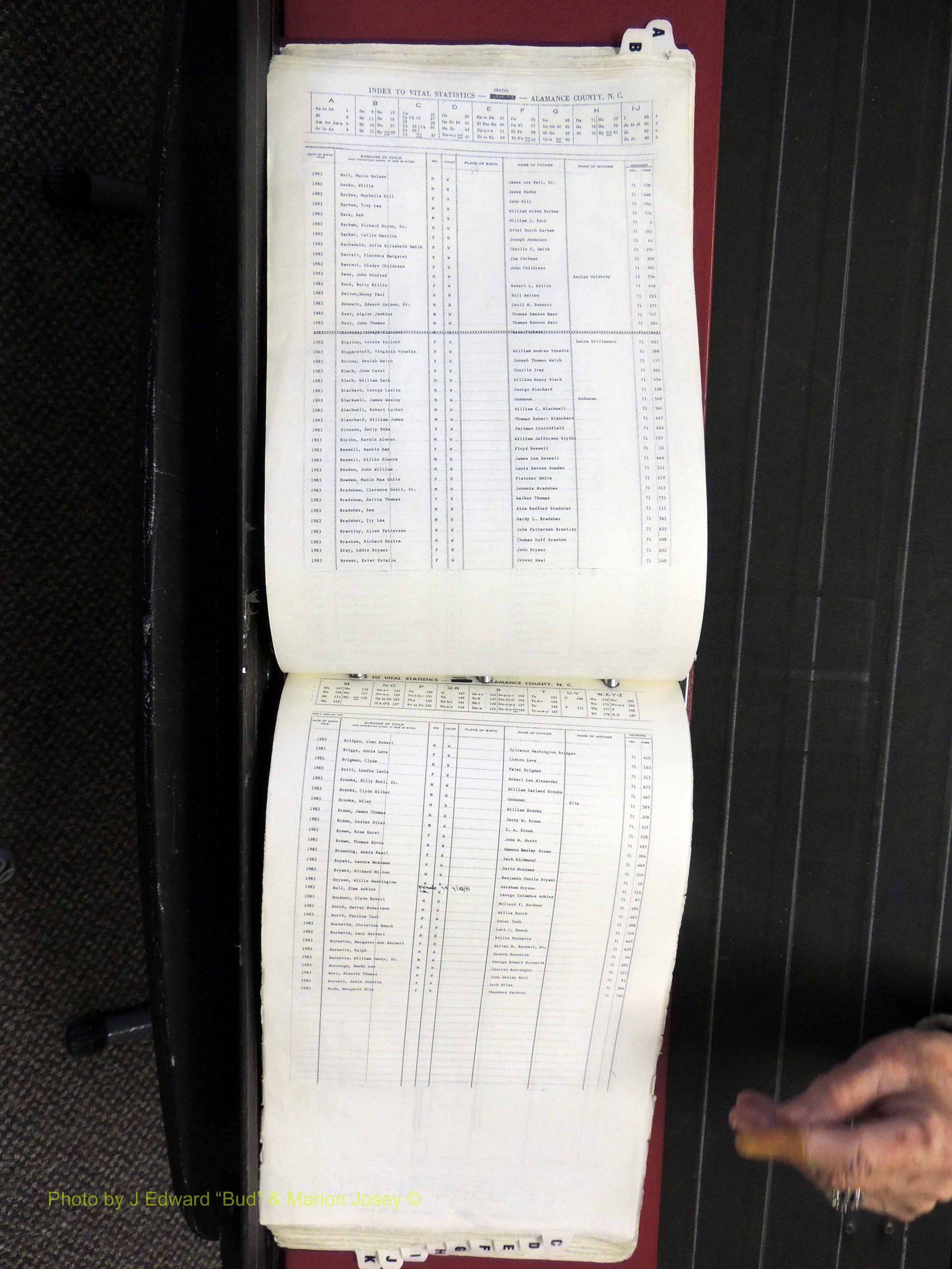 Alamance Co, NC, Deaths, A-K, 1913-1983 (164).JPG