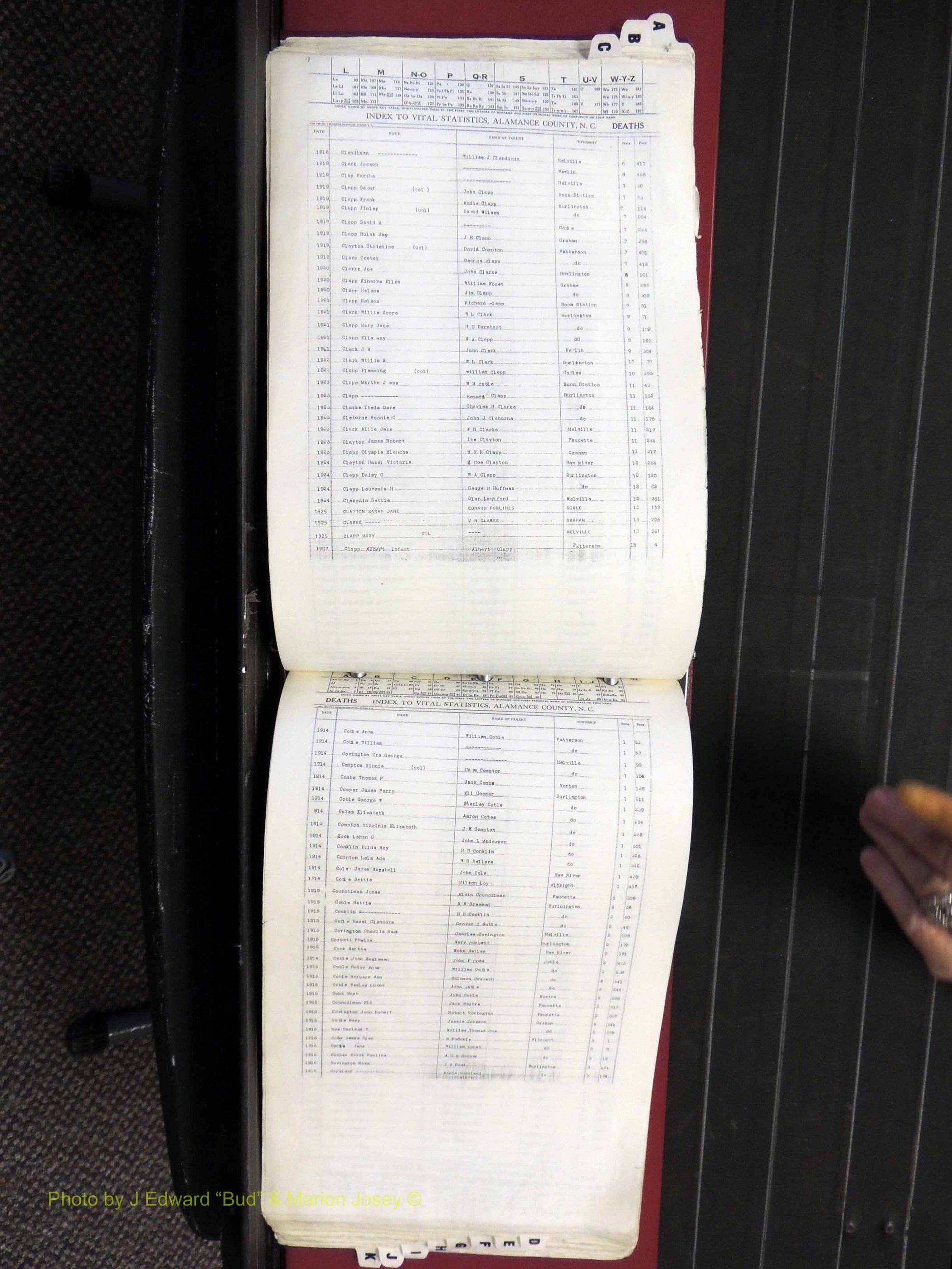 Alamance Co, NC, Deaths, A-K, 1913-1983 (170).JPG