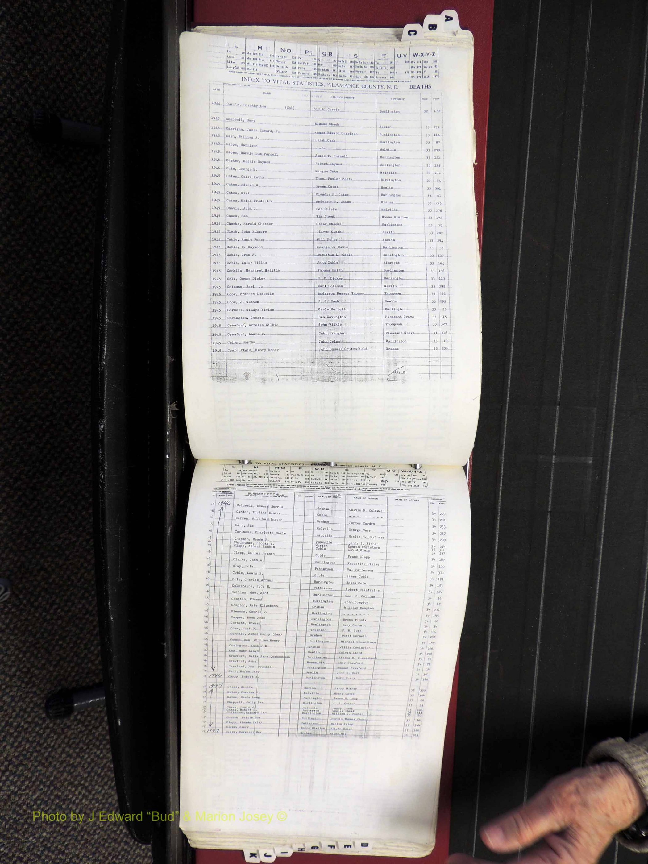 Alamance Co, NC, Deaths, A-K, 1913-1983 (183).JPG