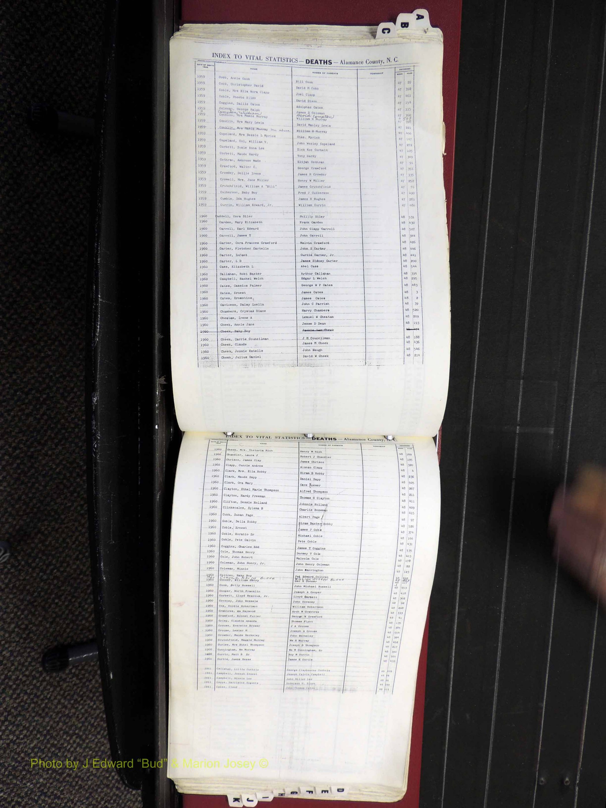 Alamance Co, NC, Deaths, A-K, 1913-1983 (189).JPG