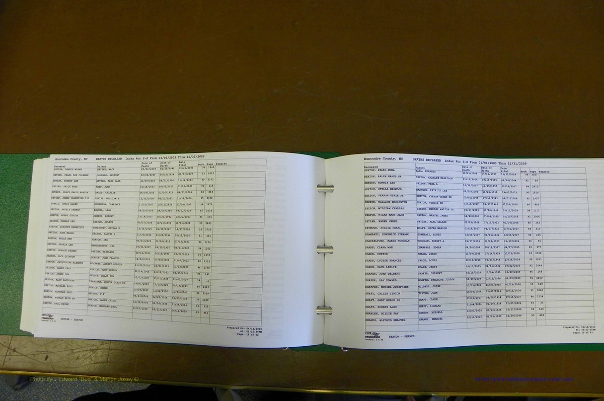 Bun. Co, NC, Deaths 2003 - 2009, L - Z (135).JPG
