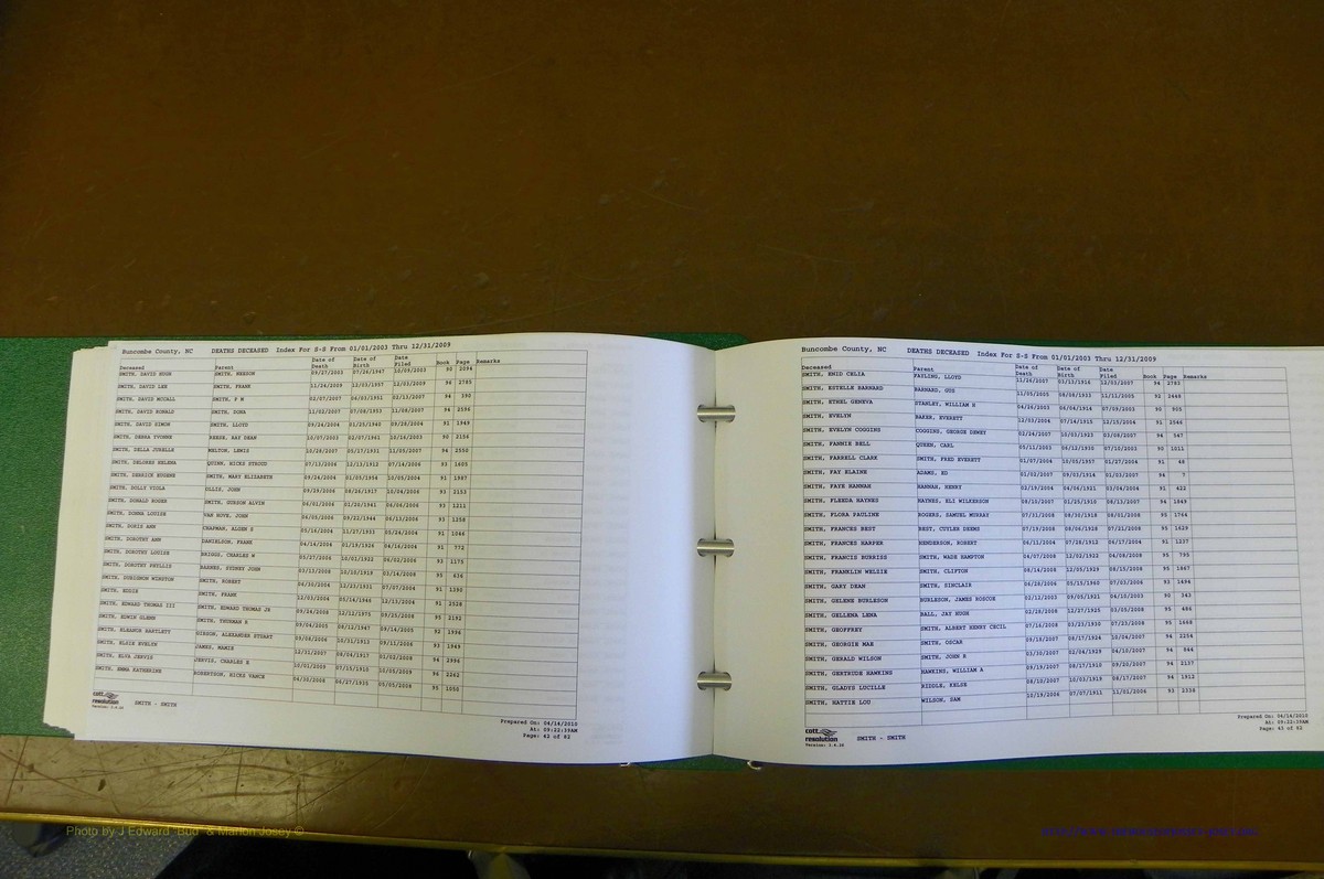 Bun. Co, NC, Deaths 2003 - 2009, L - Z (147).JPG