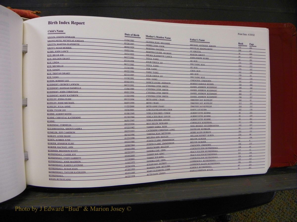 Burke Births, 1913-2001, A-L 1381.JPG