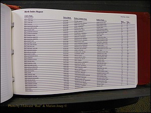 Burke Births, 1913-2001, A-L 1369.JPG