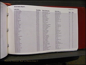 Burke Births, 1913-2001, A-L 1388.JPG
