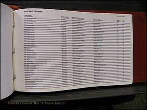 Burke Births, 1913-2001, A-L 1400.JPG