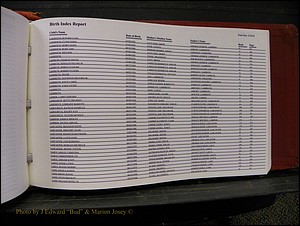 Burke Births, 1913-2001, A-L 1408.JPG