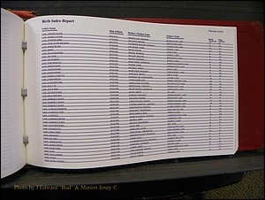 Burke Births, 1913-2001, A-L 1414.JPG