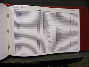 Burke Births, 1913-2001, A-L 1417.JPG