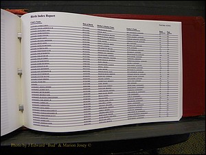 Burke Births, 1913-2001, A-L 1442.JPG