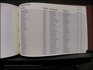 Burke Births, 1913-2001, M-Z 1060.JPG
