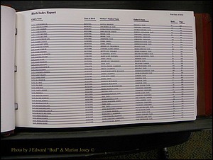 Burke Births, 1913-2001, M-Z 773.JPG