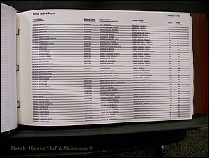 Burke Births, 1913-2001, M-Z 795.JPG