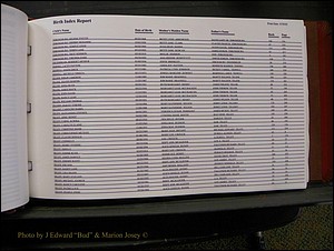 Burke Births, 1913-2001, M-Z 805.JPG
