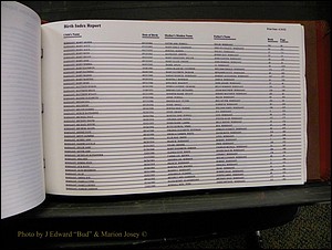 Burke Births, 1913-2001, M-Z 938.JPG