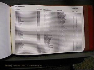 Burke Births, 1913-2001, M-Z 975.JPG