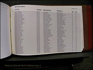 Burke Births, 1913-2001, M-Z 977.JPG