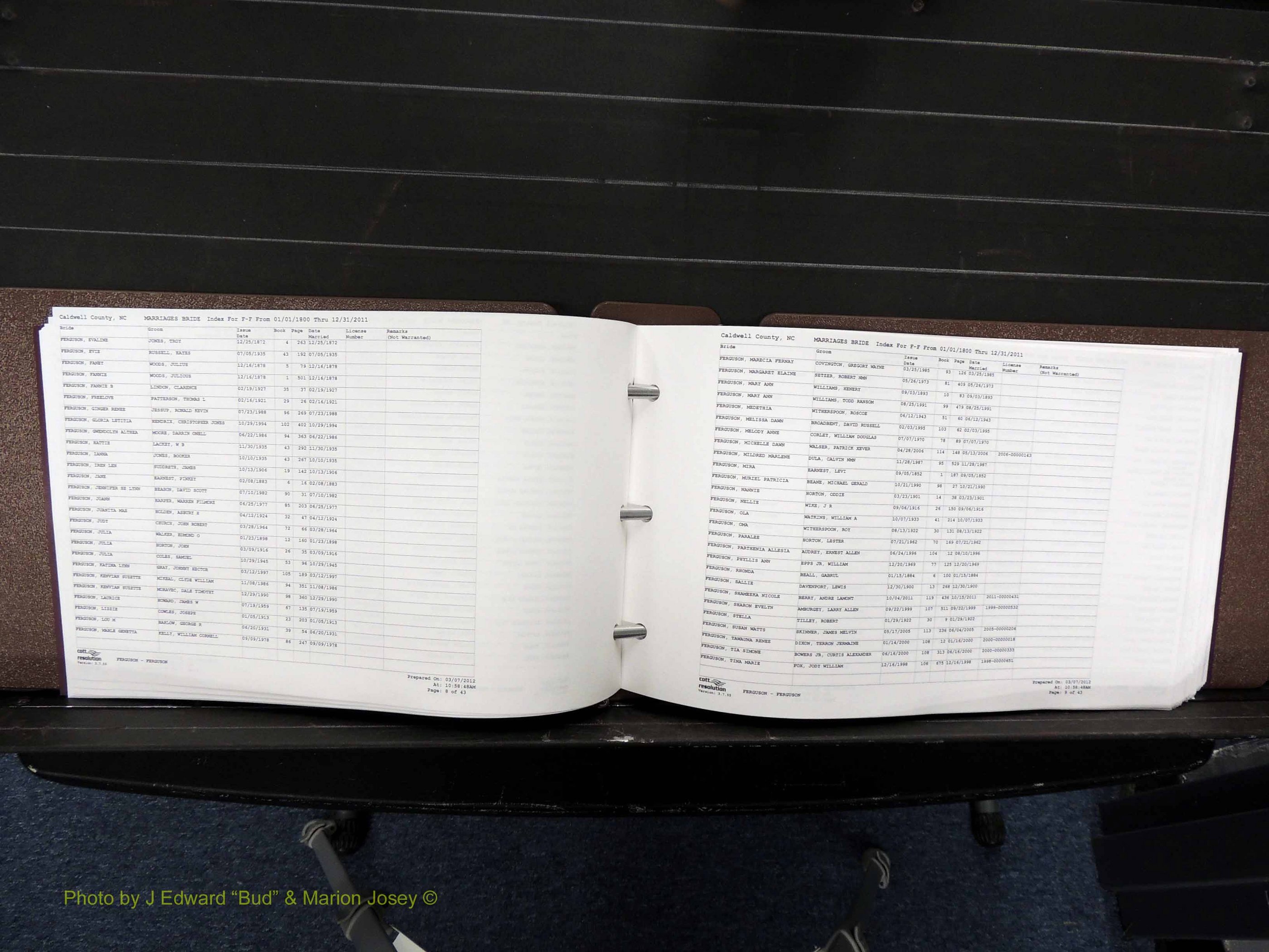 Caldwell Co, NC, Marriages, Female Index, E-M, 1800-2011 (121).JPG
