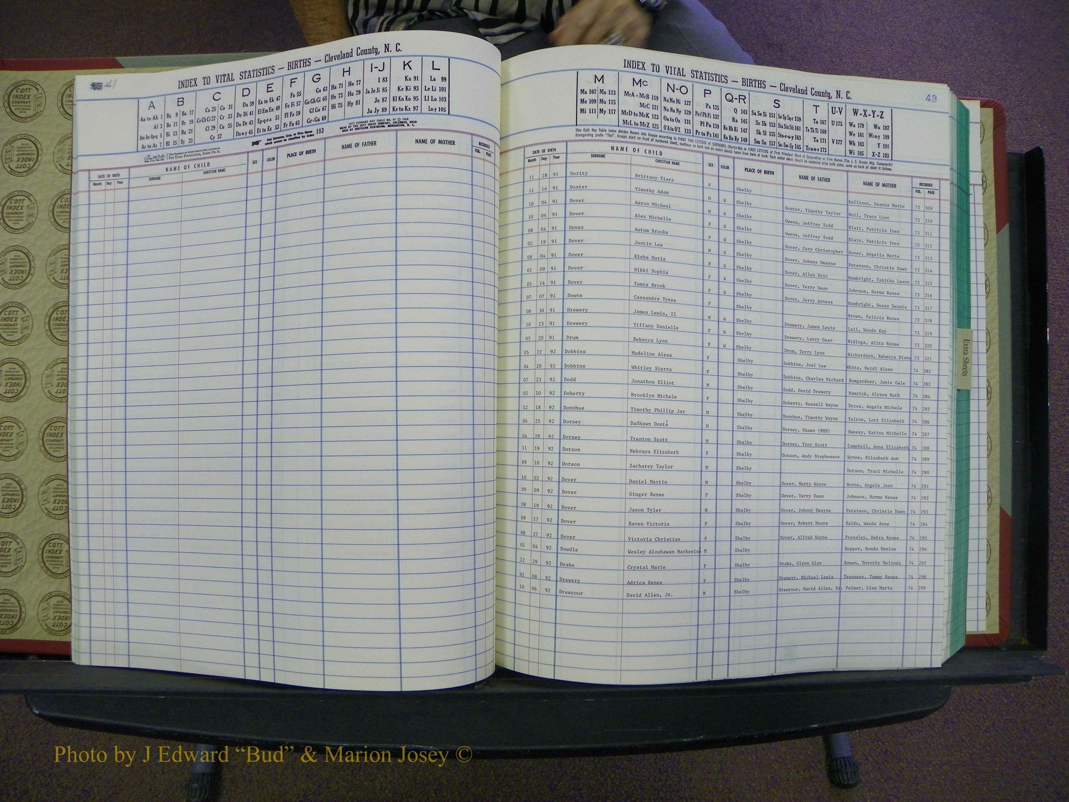Cleveland Births, 1991-1992, + Delayed Book 2 022.JPG