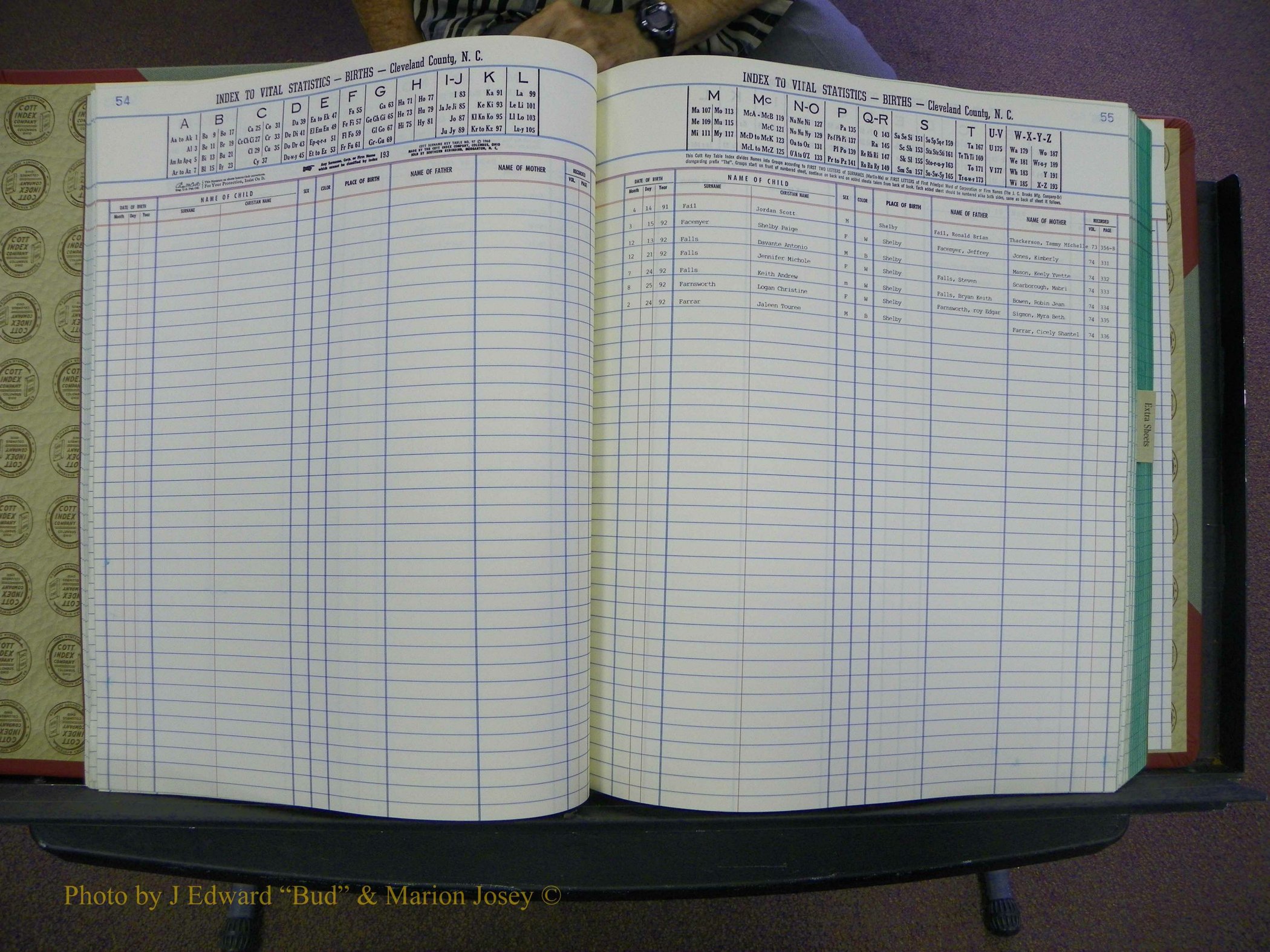 Cleveland Births, 1991-1992, + Delayed Book 2 028.JPG