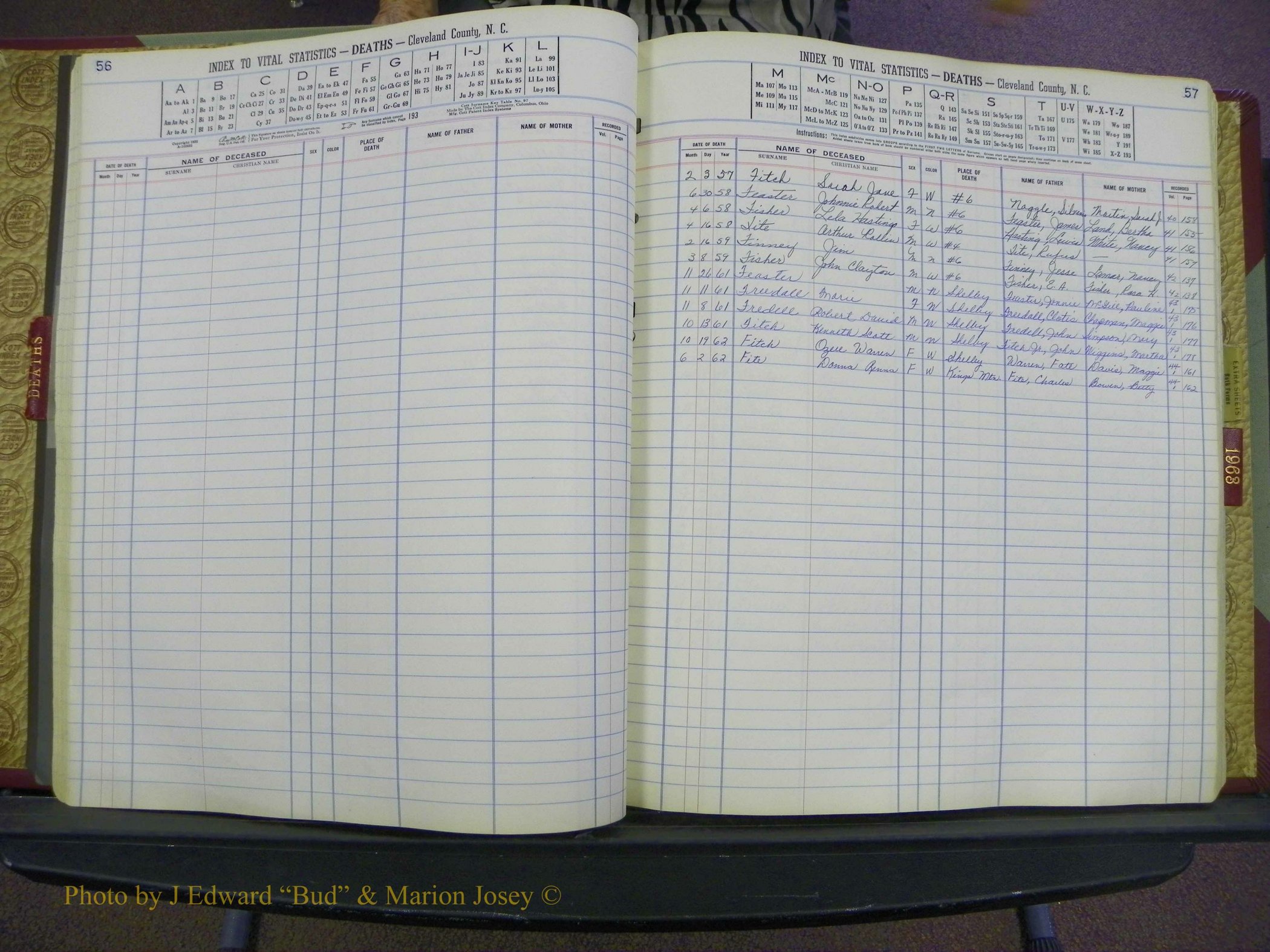 Cleveland Co, NC Deaths, A-Z, 1957-1968 (32).JPG