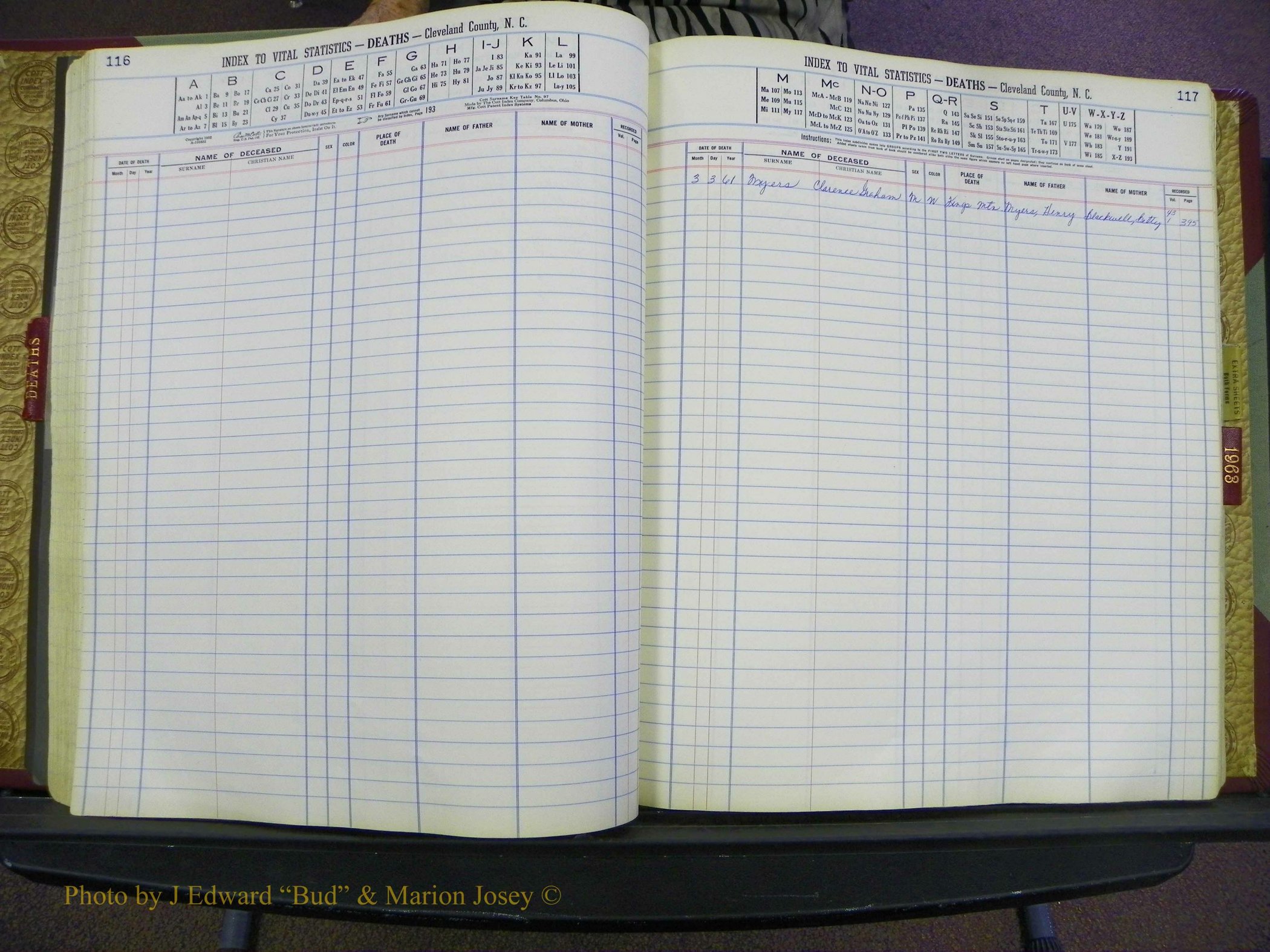 Cleveland Co, NC Deaths, A-Z, 1957-1968 (66).JPG