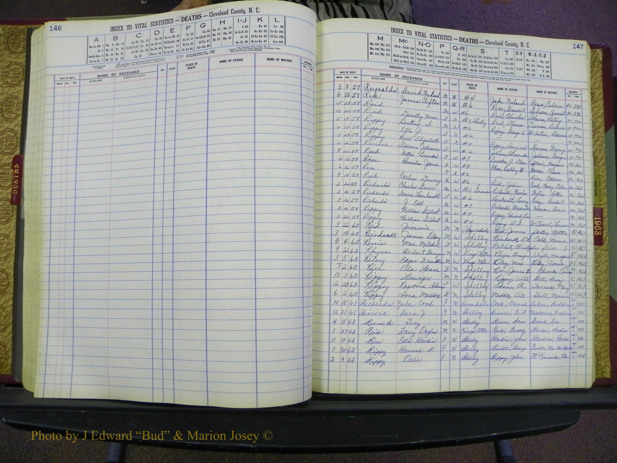 Cleveland Co, NC Deaths, A-Z, 1957-1968 (81).JPG