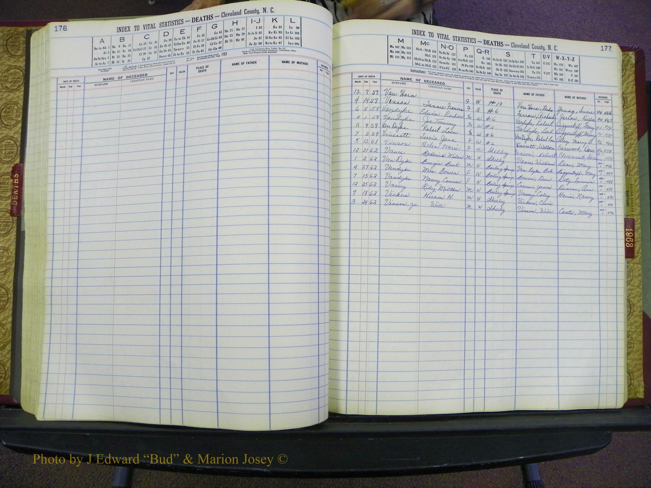 Cleveland Co, NC Deaths, A-Z, 1957-1968 (96).JPG