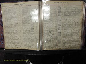 Durham Co, NC, Marriages, Male Index, 1928-1944 (121).JPG