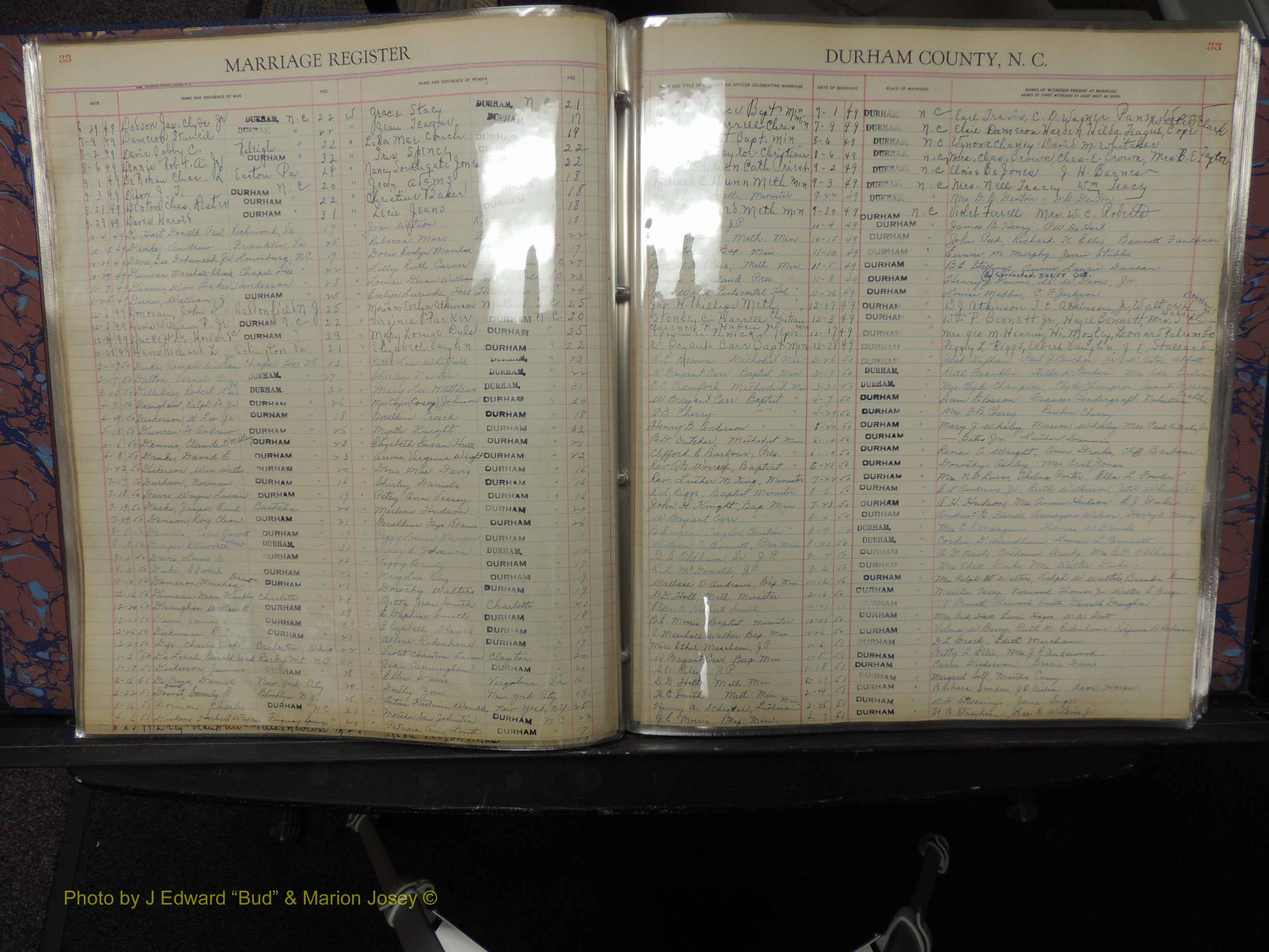 Durham Co, NC, Marriages, Male Index, 1944-1951 (132).JPG