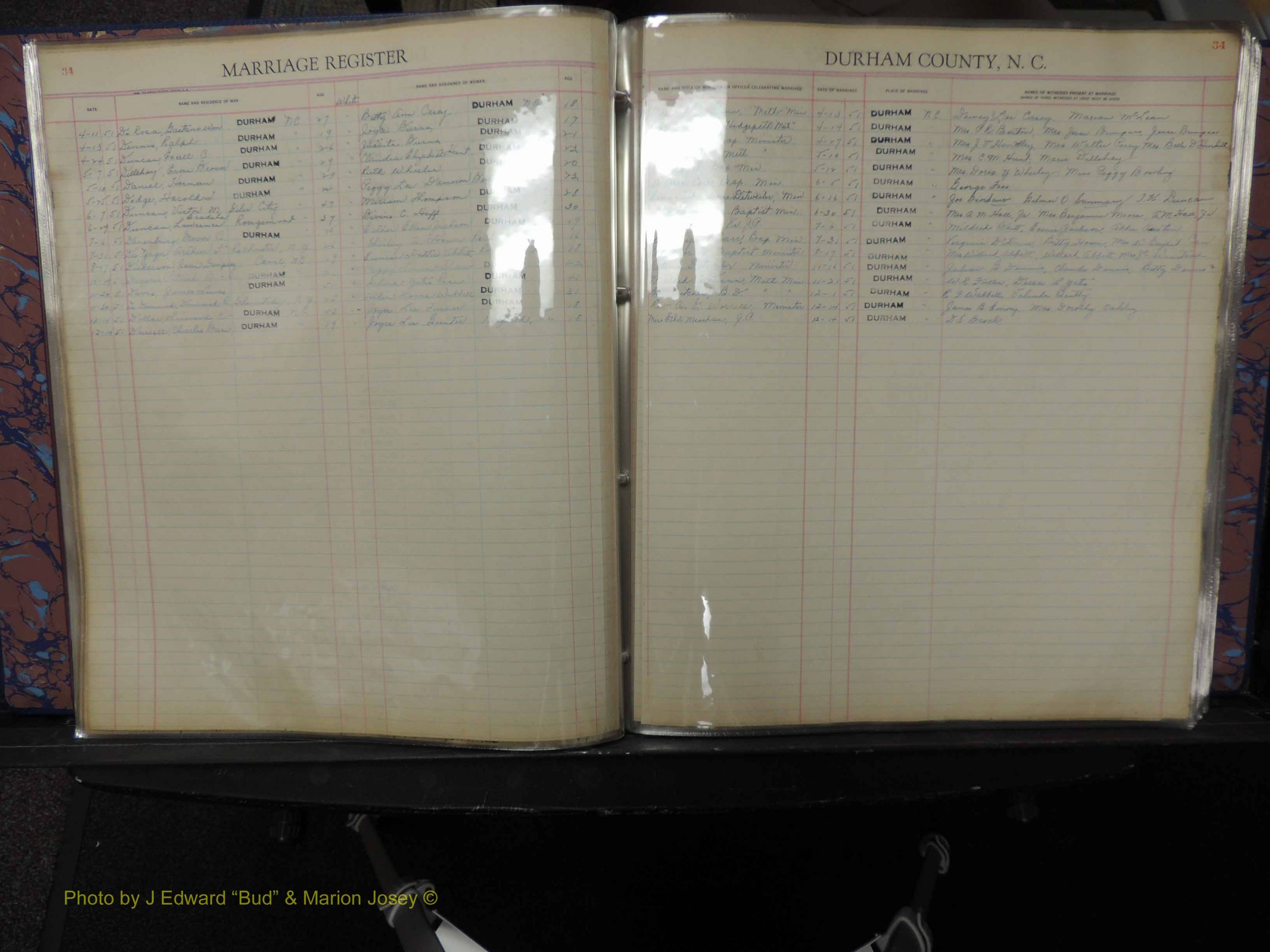 Durham Co, NC, Marriages, Male Index, 1944-1951 (133).JPG