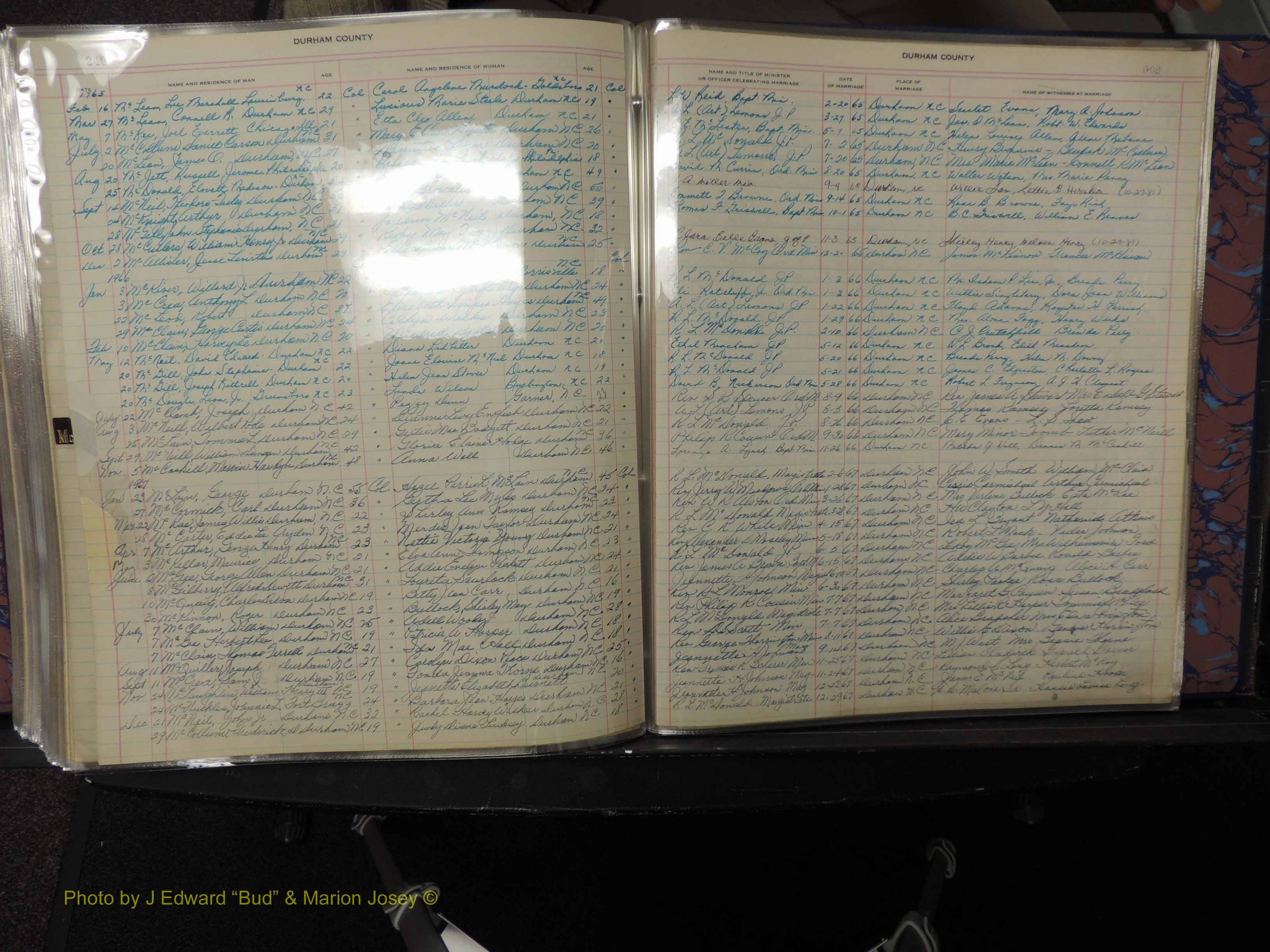 Durham Co, NC, Marriages, Male Index, 1965-1973 (316).JPG