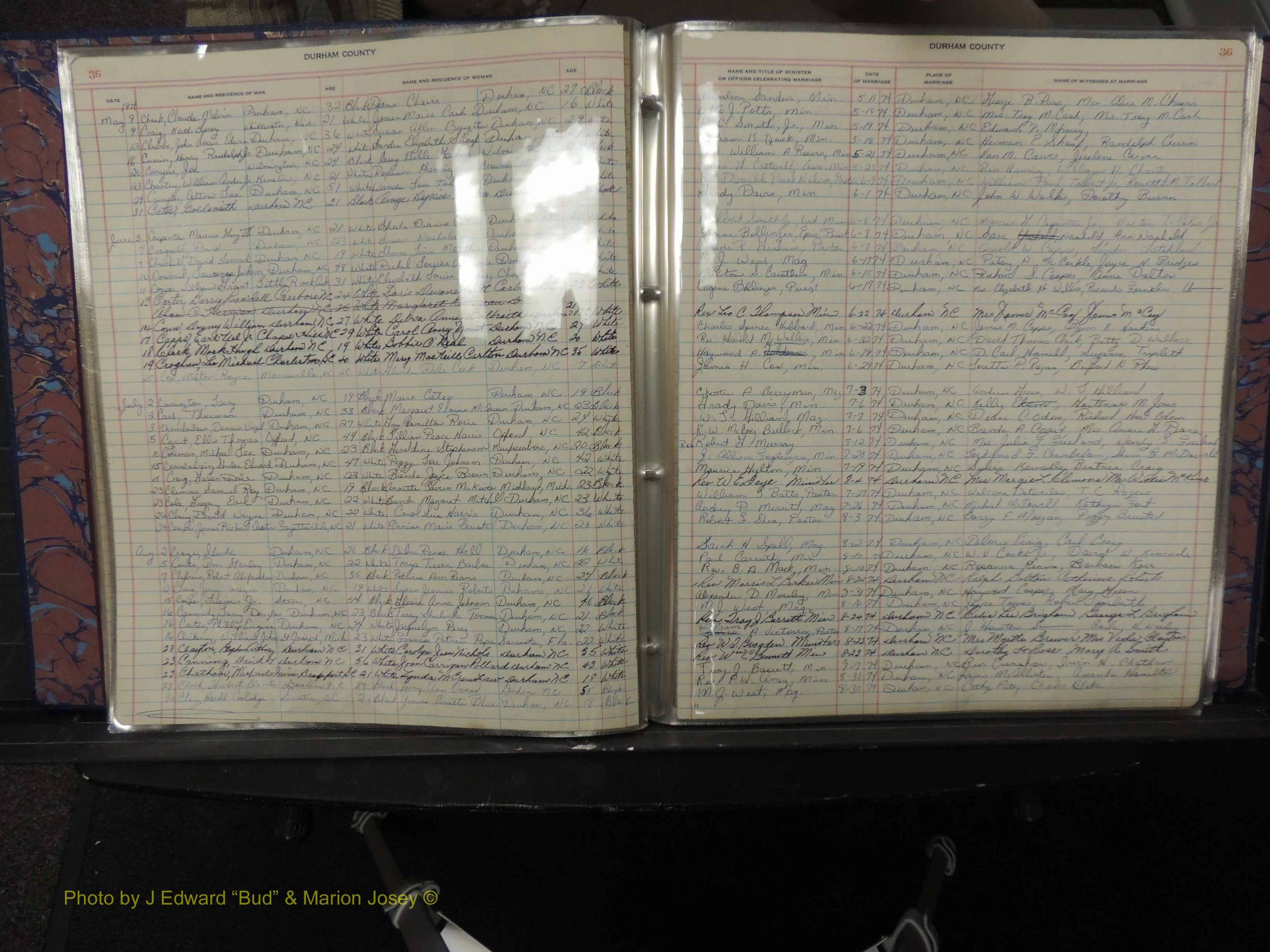 Durham Co, NC, Marriages, Male Index, 1973-1977 (121).JPG