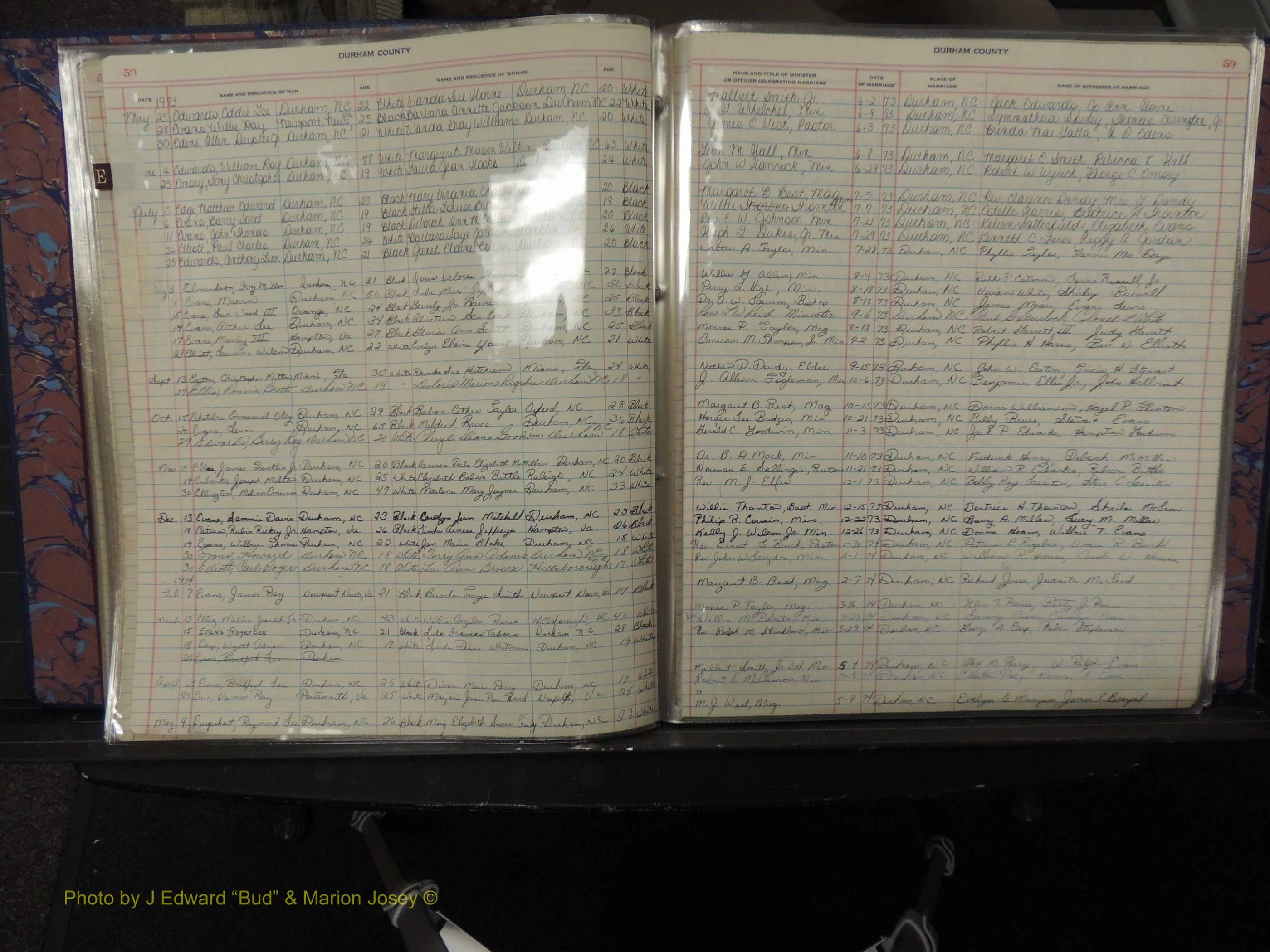 Durham Co, NC, Marriages, Male Index, 1973-1977 (132).JPG