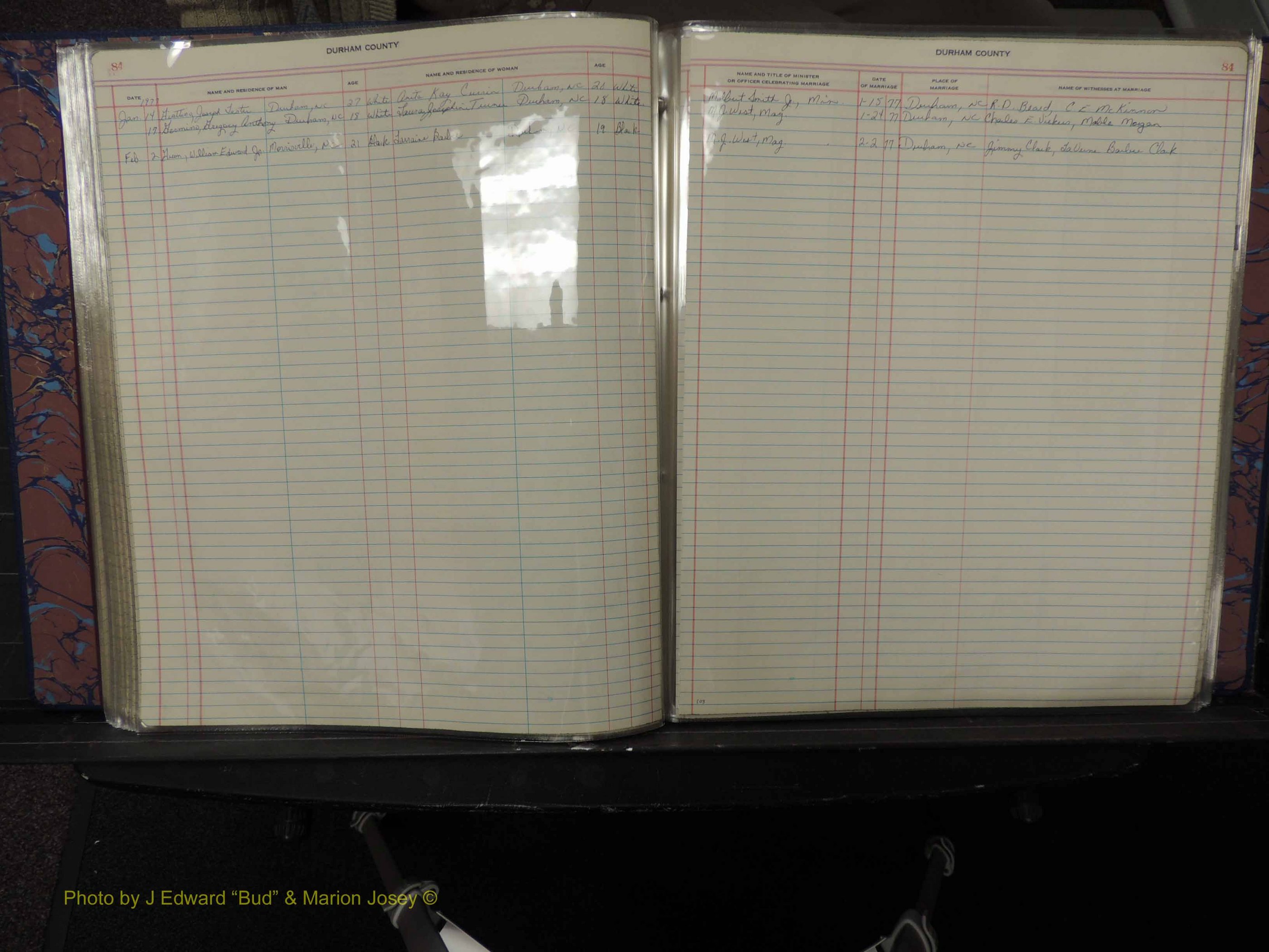 Durham Co, NC, Marriages, Male Index, 1973-1977 (145).JPG