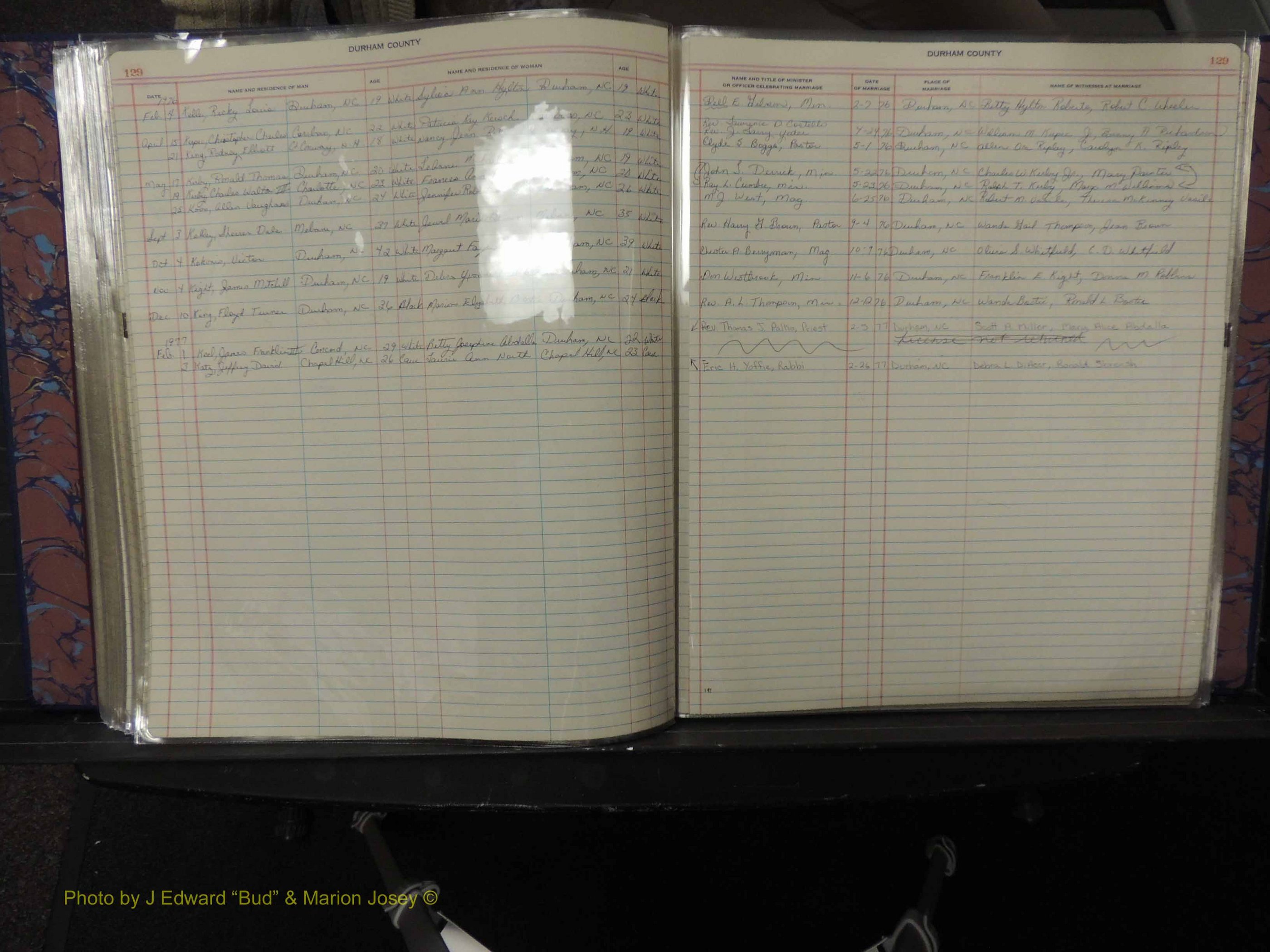 Durham Co, NC, Marriages, Male Index, 1973-1977 (166).JPG