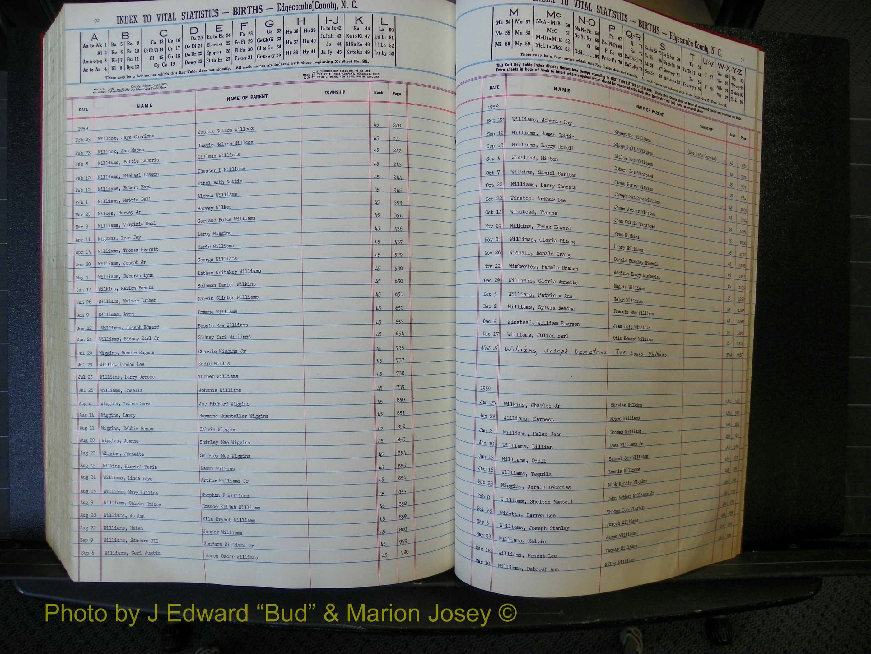 Edgecombe Births, A-Z, 1950-1964 (546).JPG