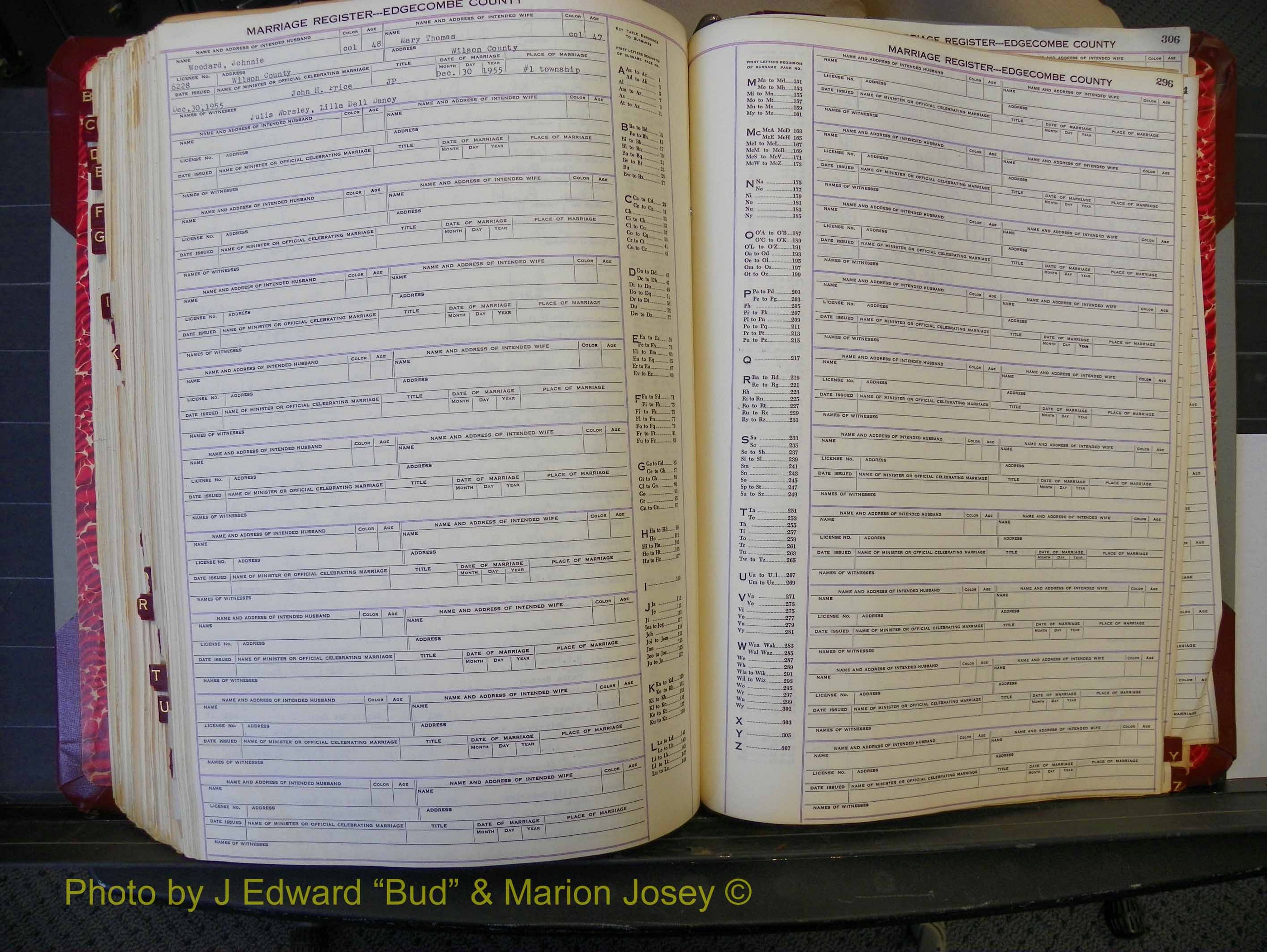 Edgecombe Marriages, A-Z, 1950-1955 (289).JPG