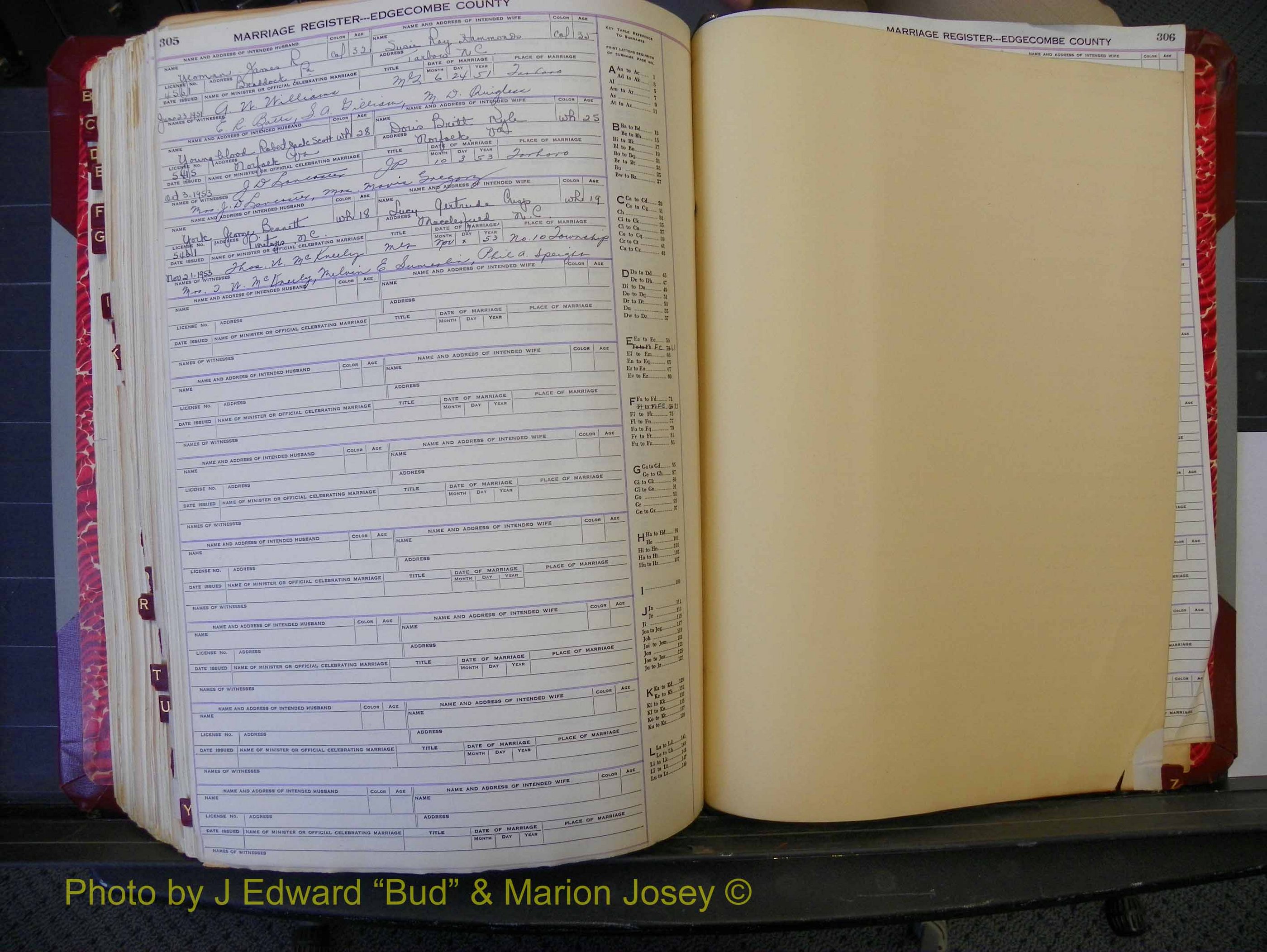 Edgecombe Marriages, A-Z, 1950-1955 (292).JPG