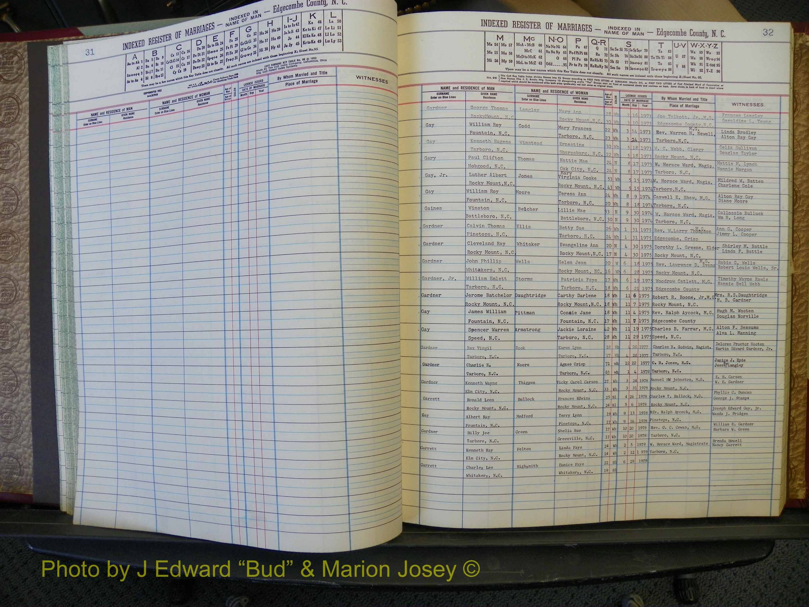 Edgecombe Marriages, A-Z, 1973-1979 (139).JPG