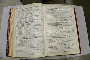 Emanuel Co, GA, Marriages Book K, 1949 - 1955, P 114-115.JPG