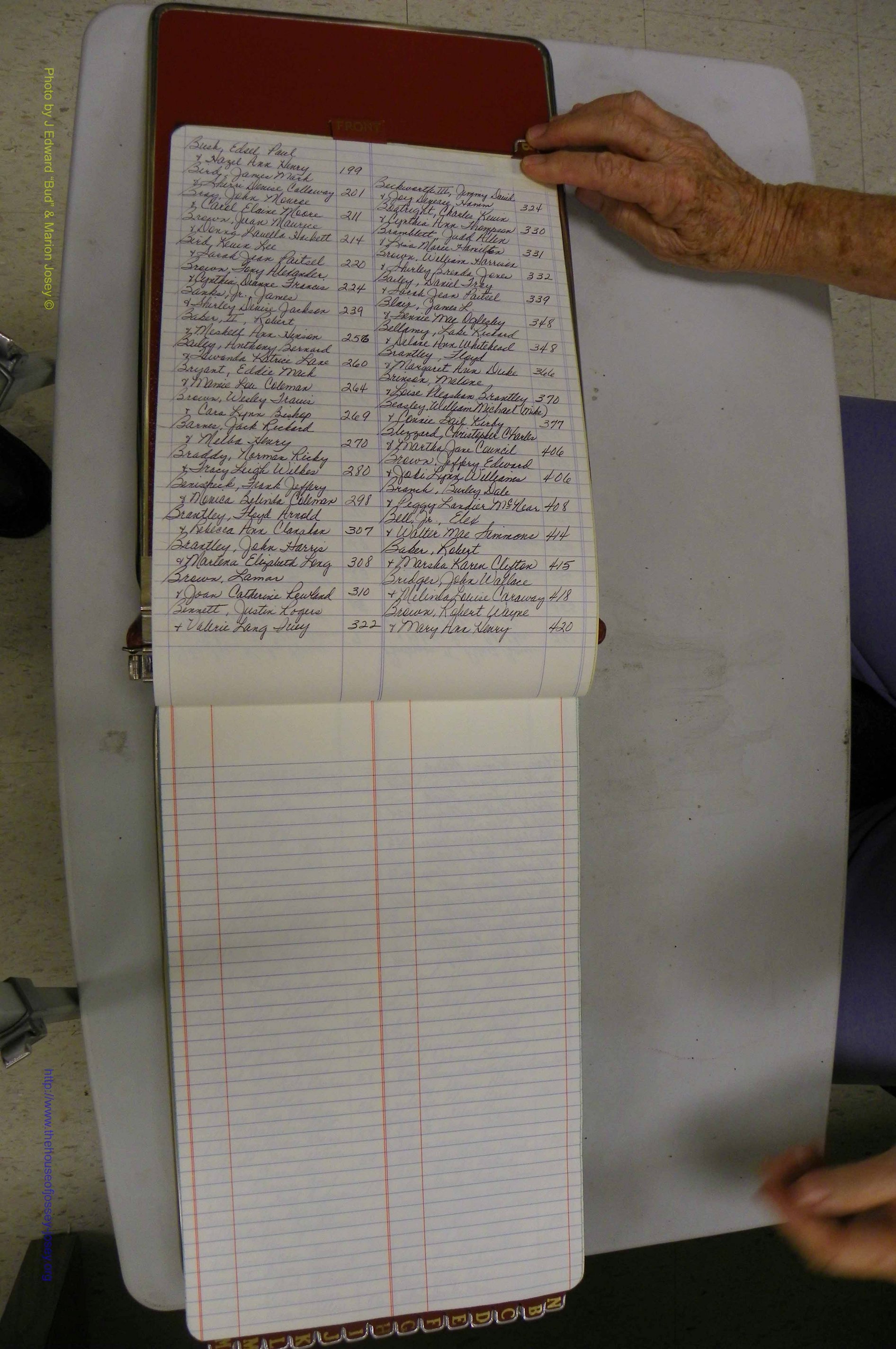 Emanuel Co, GA, Marriages Book R, 1898 - 2003, Index B2.JPG