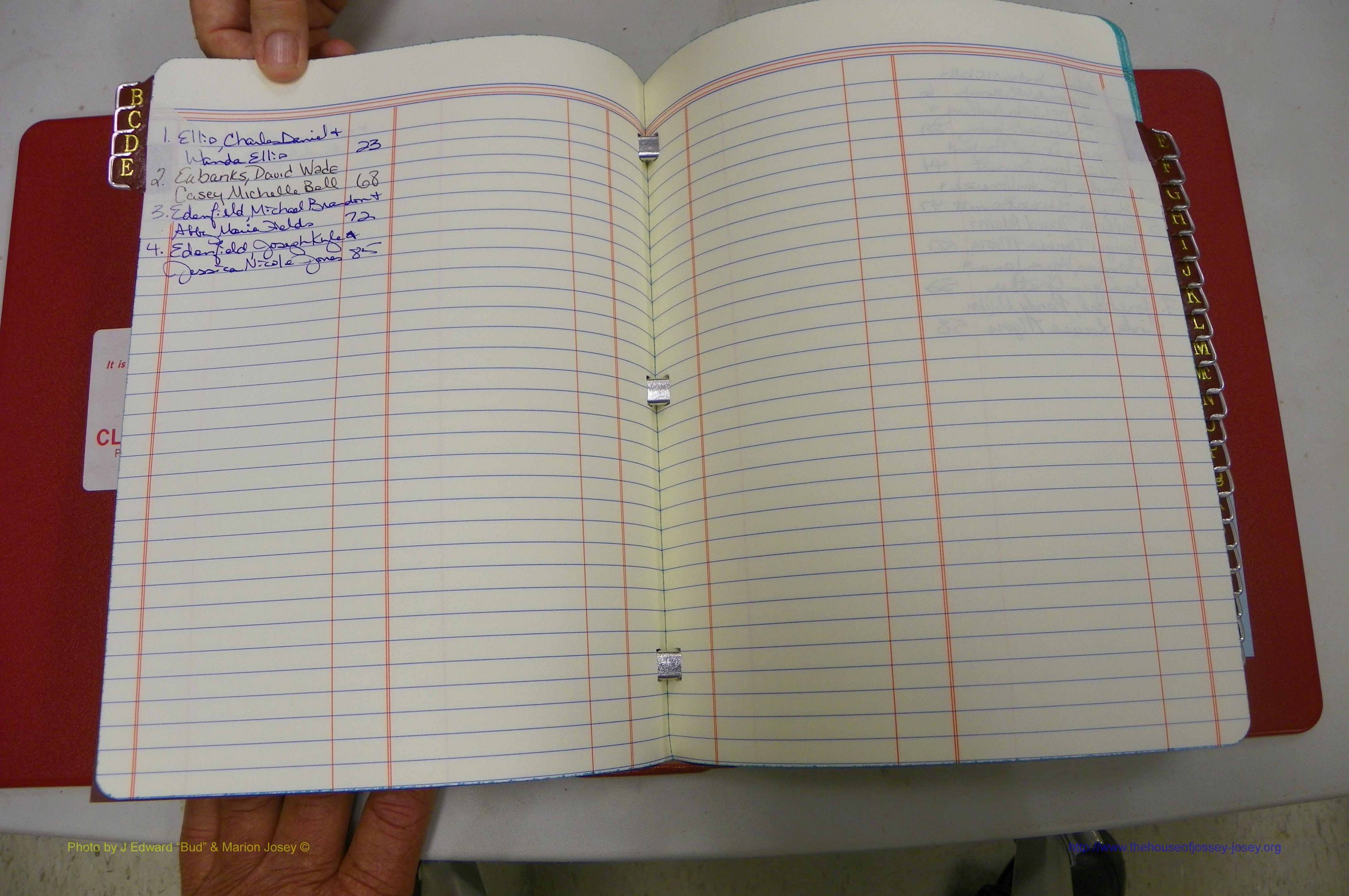 Emanuel Co, GA, Marriages Book U, 2009 - 2010, Index E.JPG