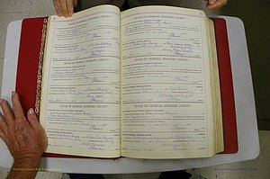 Emanuel Co, Ga, Marriages Book I, 1940 - 1949, White, P 010-011.JPG