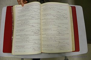Emanuel Co, Ga, Marriages Book I, 1940 - 1949, White, P 092-093.JPG