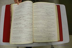 Emanuel Co, Ga, Marriages Book I, 1940 - 1949, White, P 098-099.JPG