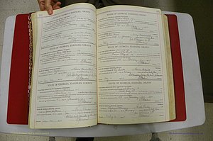 Emanuel Co, Ga, Marriages Book I, 1940 - 1949, White, P 102-103.JPG