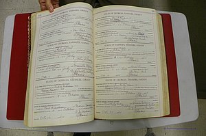 Emanuel Co, Ga, Marriages Book I, 1940 - 1949, White, P 140-141.JPG