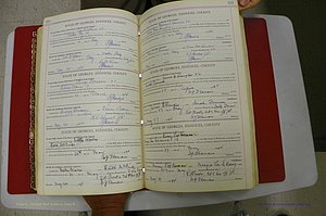 Emanuel Co, Ga, Marriages Book I, 1940 - 1949, White, P 220-221.JPG